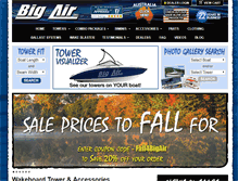 Tablet Screenshot of bigairwaketowers.com